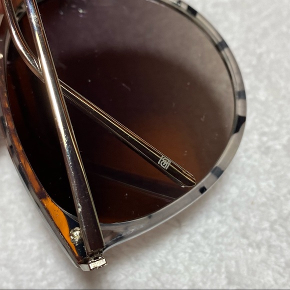 LAUNDRY BY DESIGN Sunglasses NWT women’s  MIRRORED SILVER TONE METAL - Picture 6 of 16